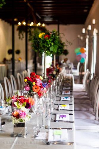The Duke and Duchess - Reception And Table Decor